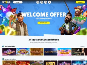 Betzino Casino website